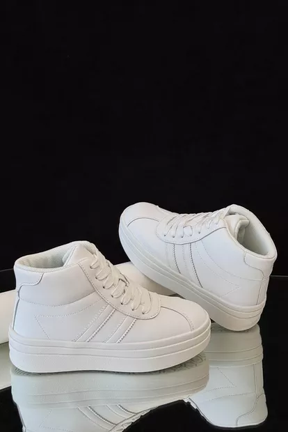 Кроссовки женские демисезонные, цвет белый, 248RWA160