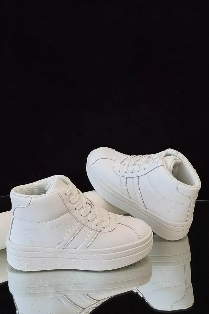 Купити Кросівки жіночі демісезонні, колір білий, 248RWA160 - Фото №1