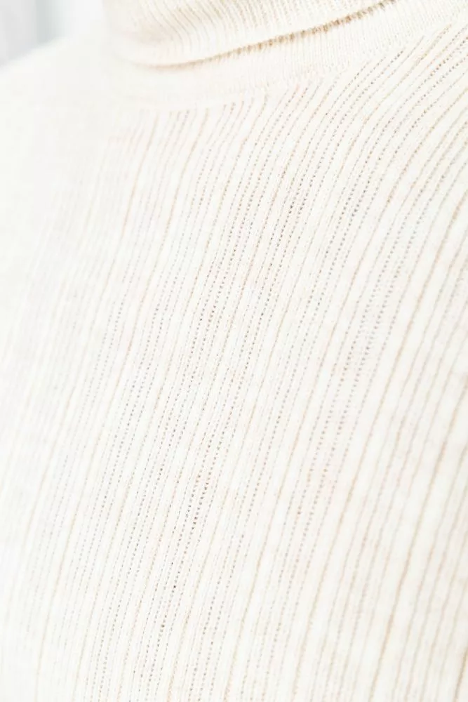 Купити Гольф чоловічий, колір світло-бежевий, 161R005 - Фото №5