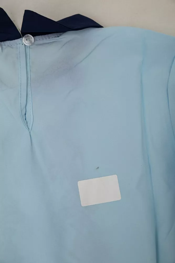 Купити Блузка ошатна для дівчаток  -уцінка, колір синьо-блакитний, 172R026-U - Фото №6