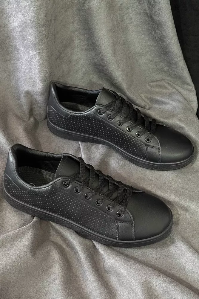 Купить Кеды мужские, цвет черный, 248RR216 - Фото №1