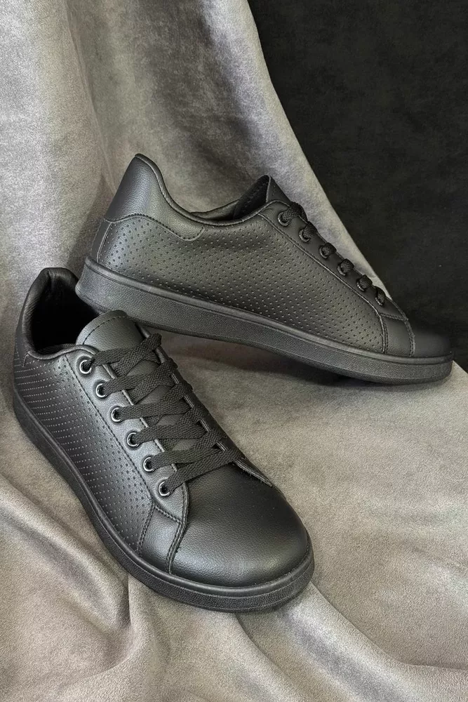 Купить Кеды мужские, цвет черный, 248RR216 - Фото №3