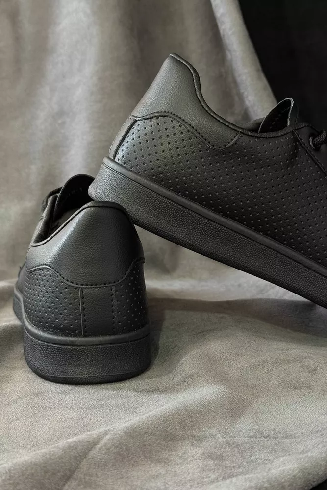 Купить Кеды мужские, цвет черный, 248RR216 - Фото №4