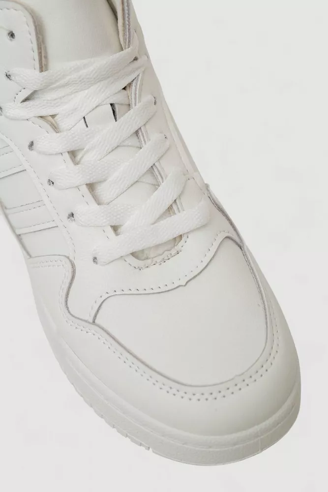 Купити Кросівки жіночі зимові на хутрі, колір білий, 248RAD400 - Фото №2