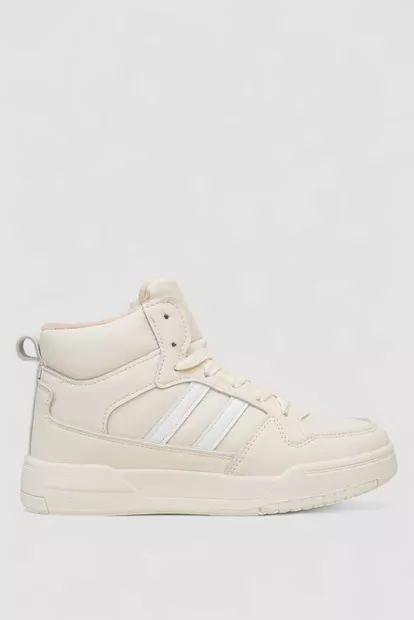 Кроссовки женские зимние на меху, цвет бежевый, 248RAD400