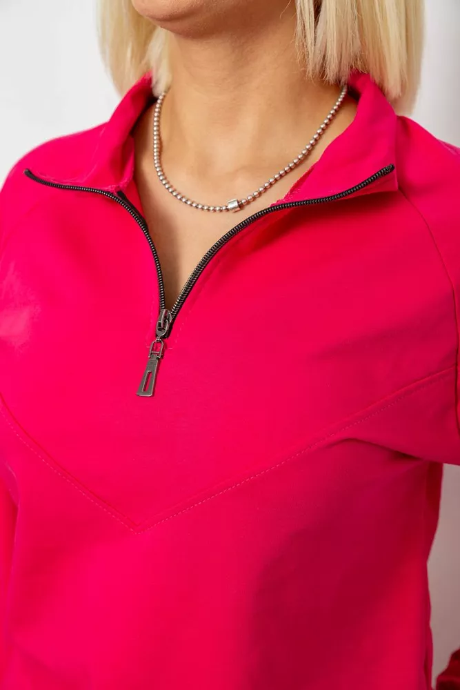 Купить Спортивный костюм женский однотонный, цвет розовый, 244R1069AG - Фото №5