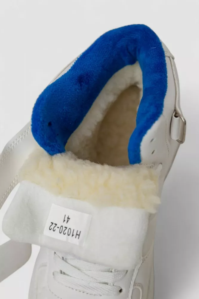 Купить Кроссовки мужские зимние на меху  -уценка, цвет бело-синий, 248RH1020-U-9 - Фото №6