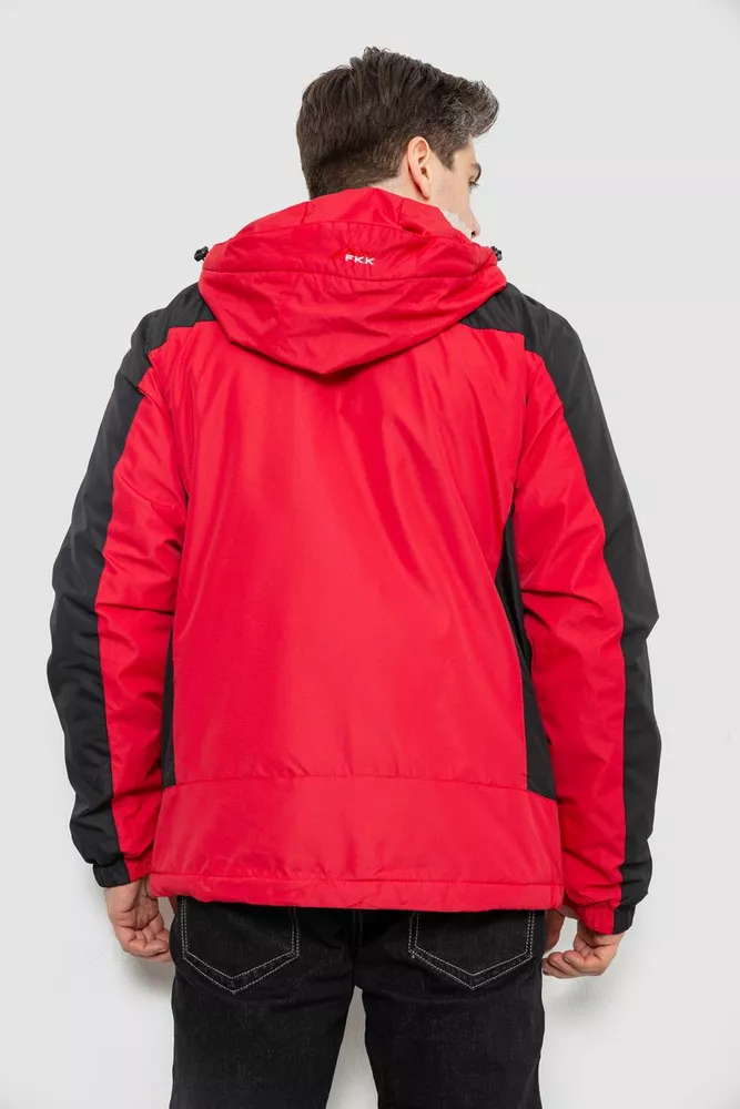 Купить Куртка мужская демисезонная, цвет красный, 244R2231 - Фото №4