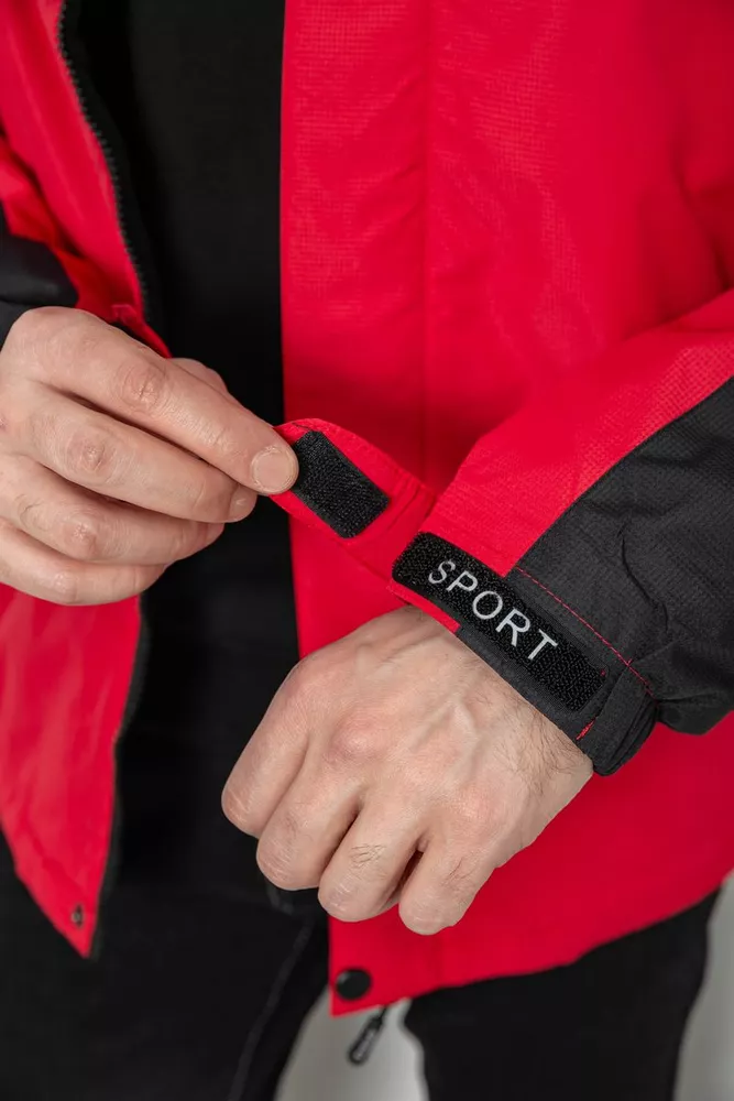 Купить Куртка мужская демисезонная, цвет красный, 244R2231 - Фото №6