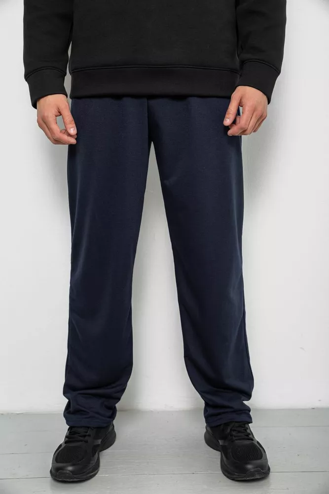 Купить Спорт штаны мужские, цвет синий, 244R41392 - Фото №1