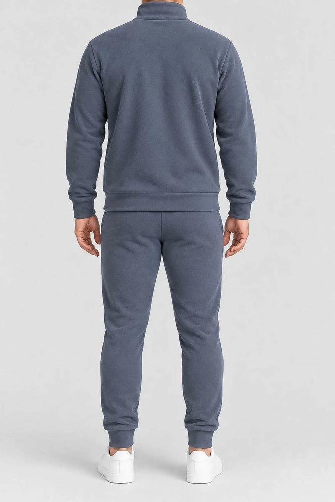 Купить Спортивный костюм мужской на флисе, цвет серый, 257R661 - Фото №3