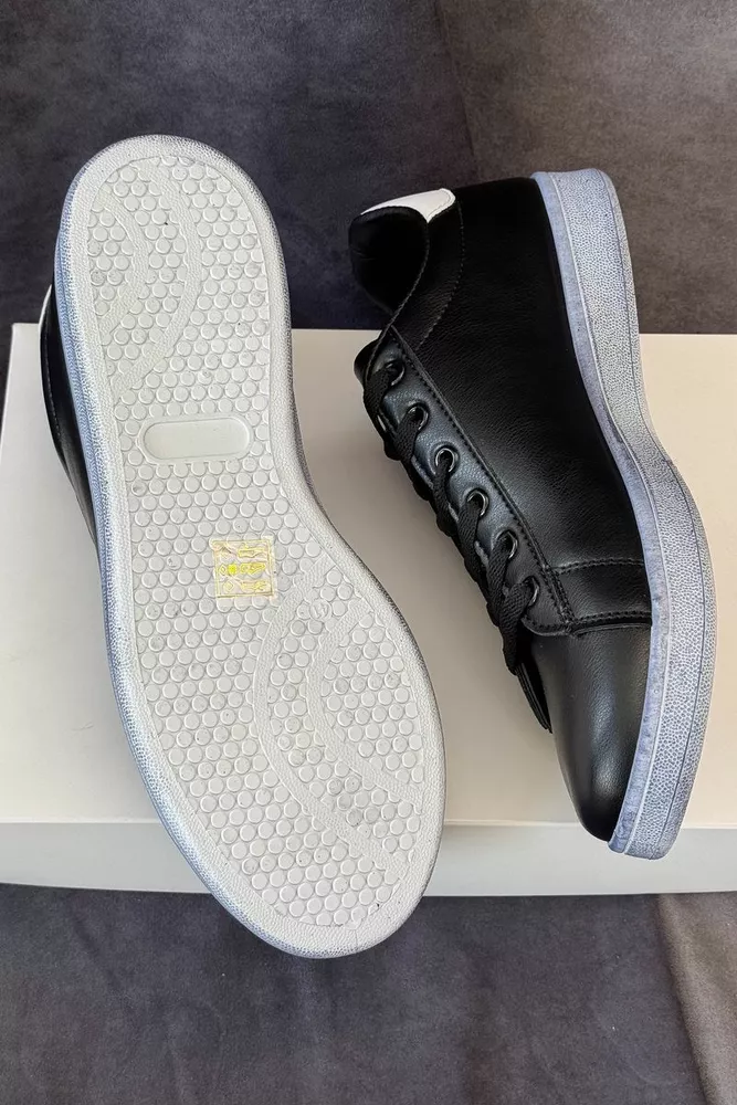 Купить Кеды мужские, цвет черно-белый, 248RR225 - Фото №3