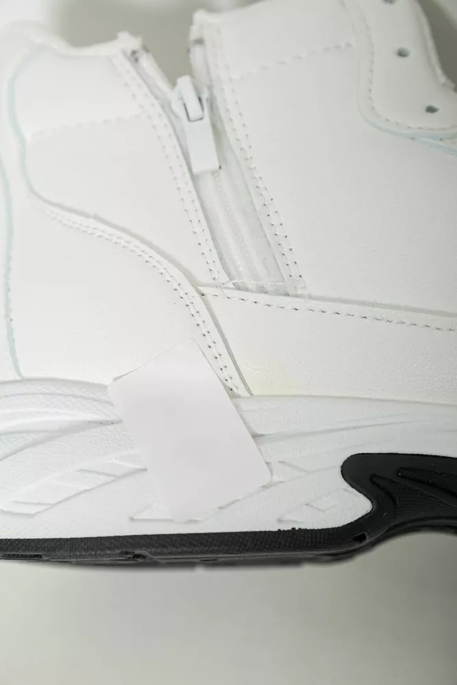 Купити Кросівки чоловічі на хутрі  -уцінка, колір білий, 243R101-5-U-1 - Фото №6