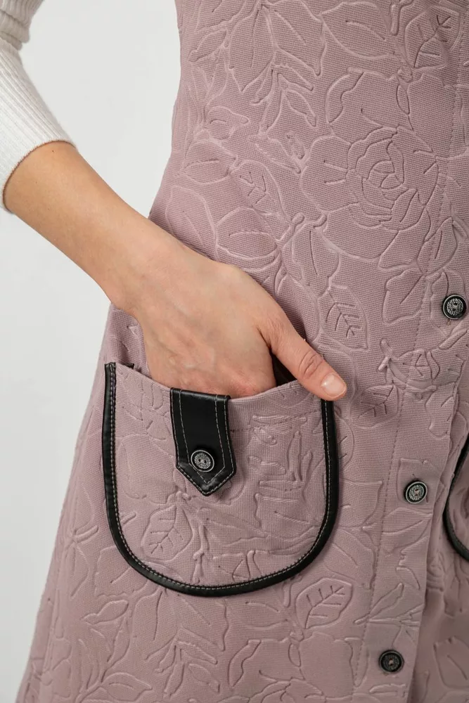 Купить Сарафан женский, цвет пудровый, 230R107-5 - Фото №5