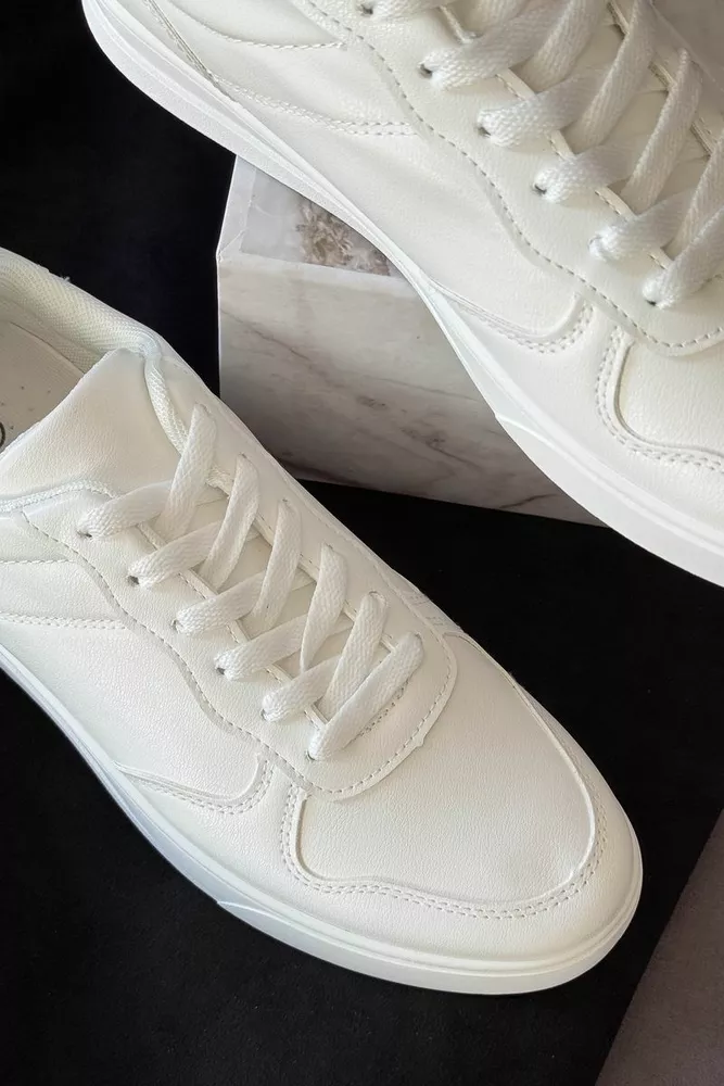 Купити Кеди чоловічі, колір білий, 248RR28 - Фото №2