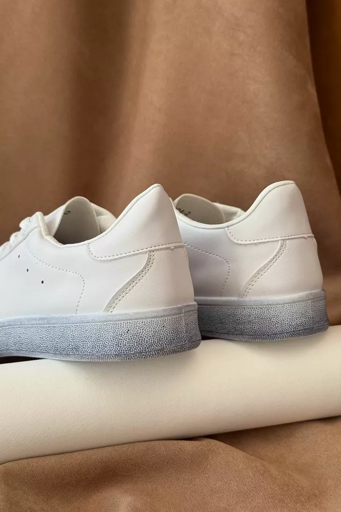 Купити Кеди чоловічі, колір білий, 248RR224 оптом - Фото №4