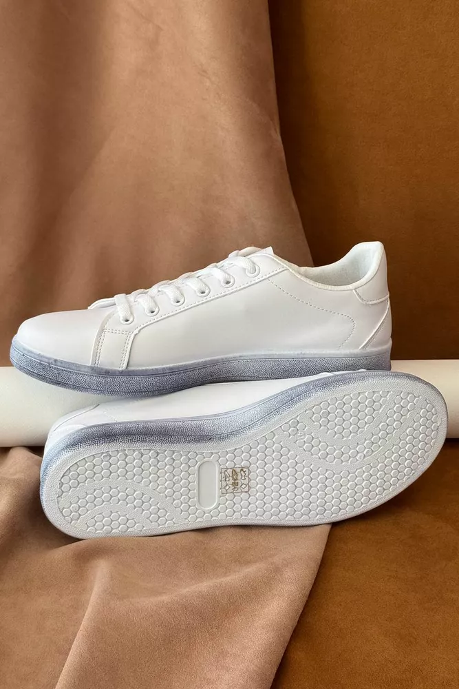 Купити Кеди чоловічі, колір білий, 248RR224 оптом - Фото №5