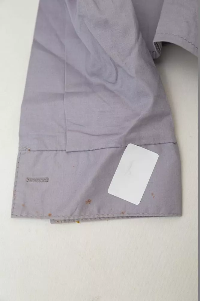 Купити Сорочка жіноча однотонна  -уцінка, колір сірий, 230R068-U-51 оптом - Фото №7