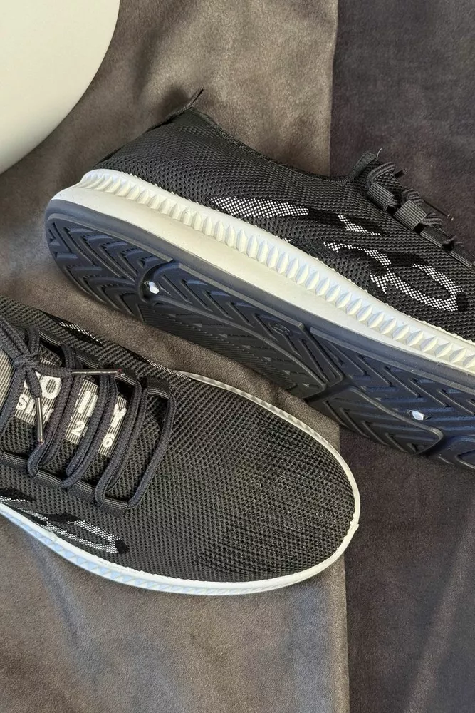 Купити Кросівки чоловічі текстиль, колір сірий, 244R3003-1 оптом - Фото №2