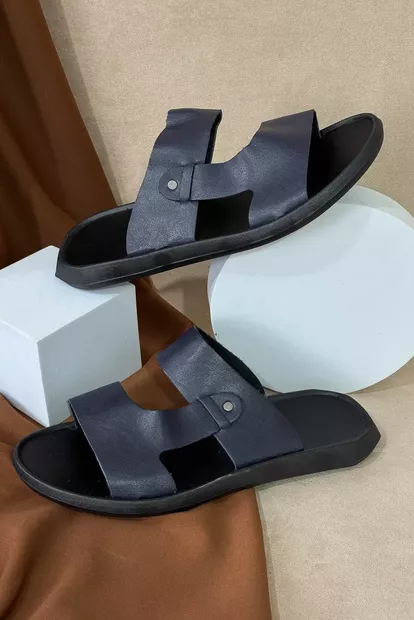 Сандалії чоловічі, колір синій, 214R90