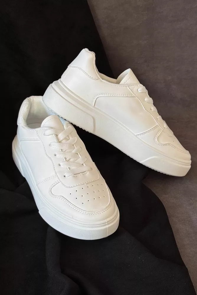 Купить Кеды женские, цвет белый, 248RR213 оптом - Фото №2