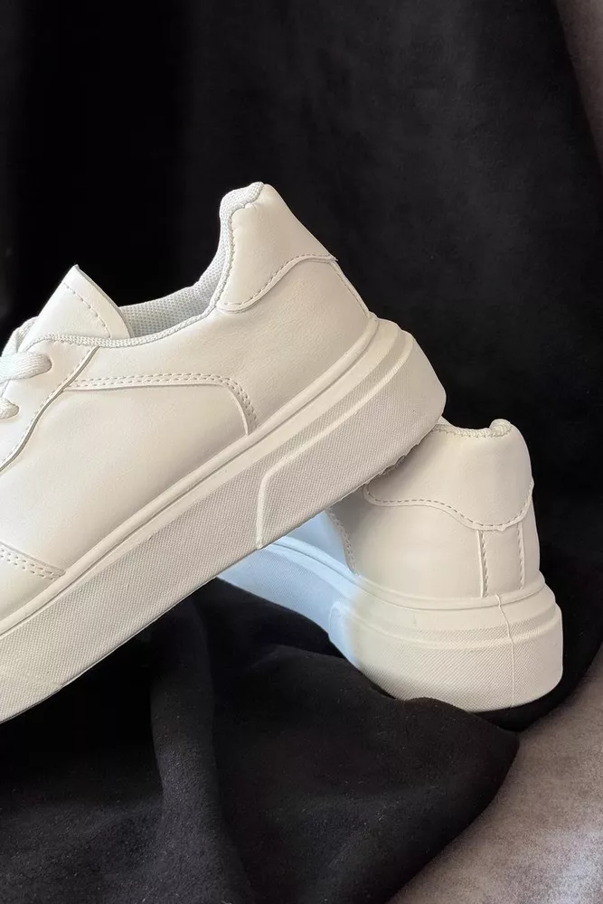 Купить Кеды женские, цвет белый, 248RR213 оптом - Фото №4