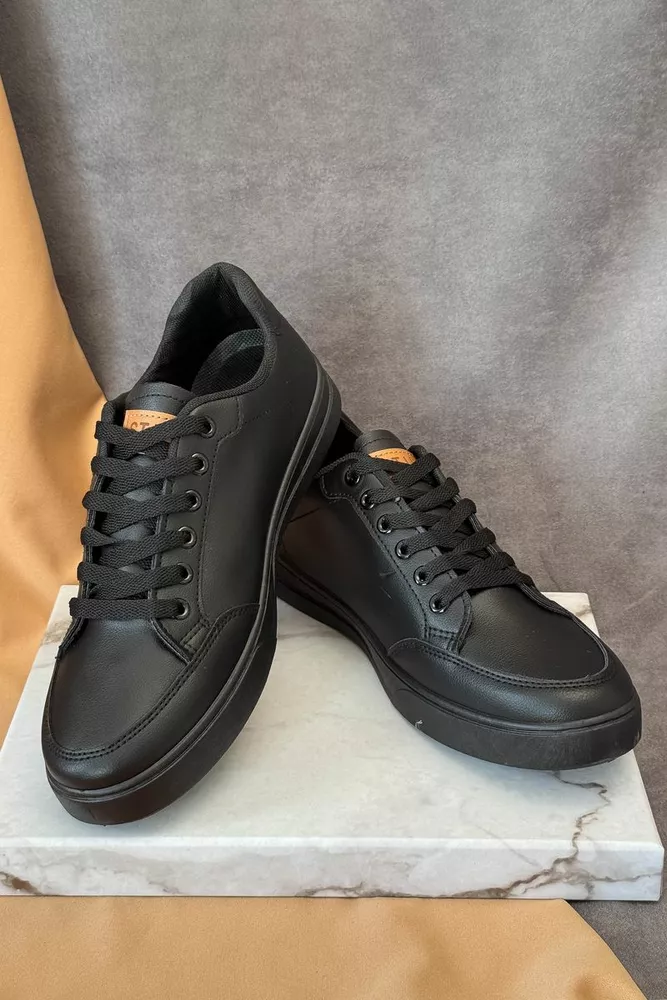 Купити Кеди чоловічі, колір чорний, 248RR200 - Фото №1