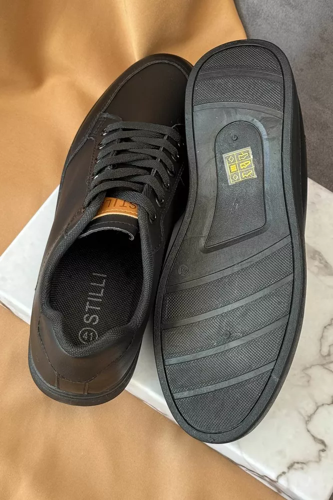 Купити Кеди чоловічі, колір чорний, 248RR200 - Фото №5