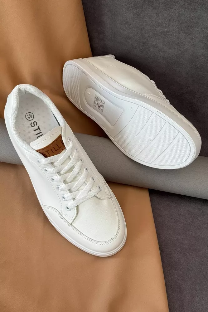 Купити Кеди чоловічі, колір білий, 248RR200 - Фото №3