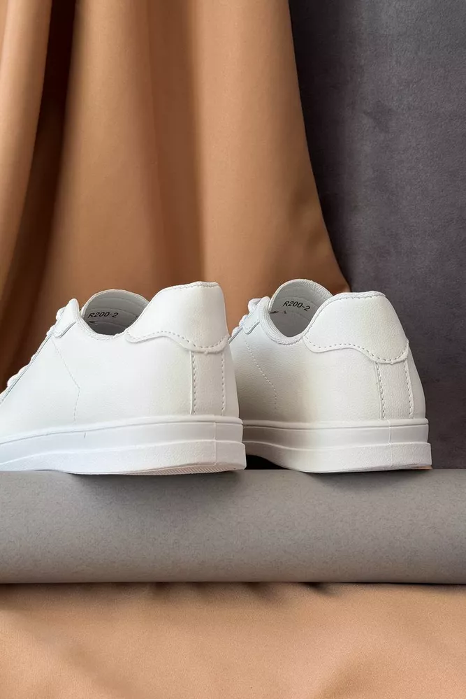 Купити Кеди чоловічі, колір білий, 248RR200 - Фото №5