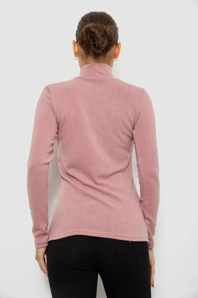 Купить Гольф женский однотонный  -уценка, цвет пудровый, 257R100-U - Фото №4