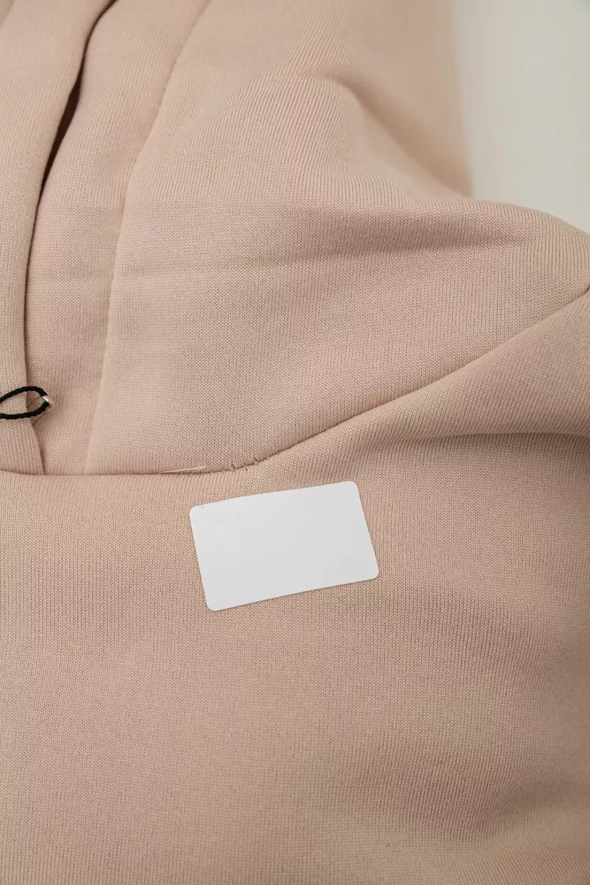 Купить Спортивный костюм женский на флисе  -уценка, цвет бежевый, 257R87-U-2 - Фото №7