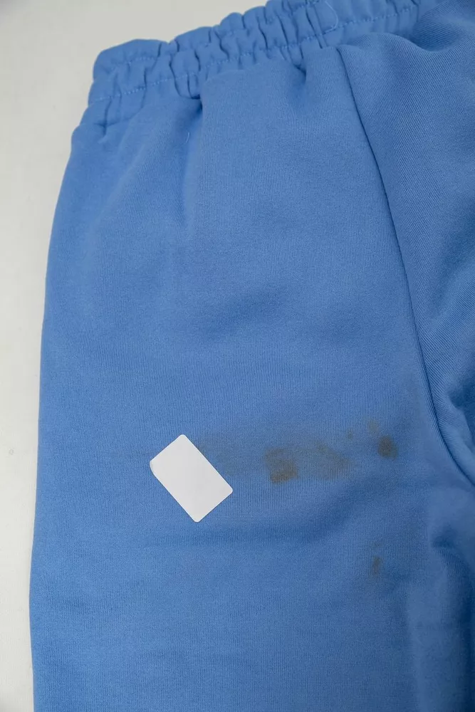 Купить Спортивный костюм женский на флисе  -уценка, цвет голубой, 257R88-U-1 - Фото №7