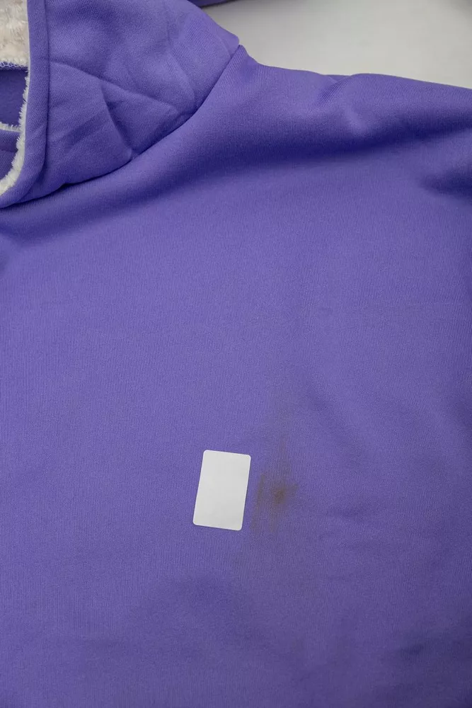 Купить Спортивный костюм женский на флисе  -уценка, цвет сиреневый, 257R88-U - Фото №8