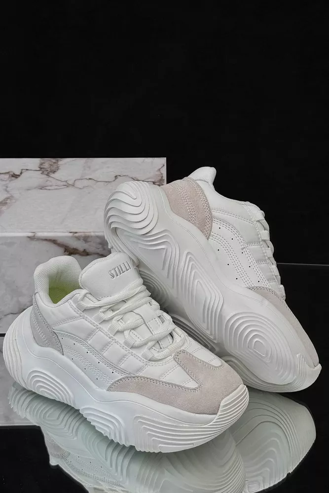 Купити Кросівки жіночі, колір білий, 248RCX1250 - Фото №2