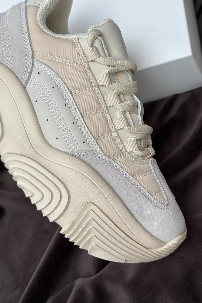 Купити Кросівки жіночі, колір бежевий, 248RCX1250 - Фото №2