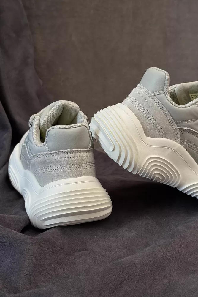 Купити Кросівки жіночі, колір сірий, 248RCX1250 оптом - Фото №4