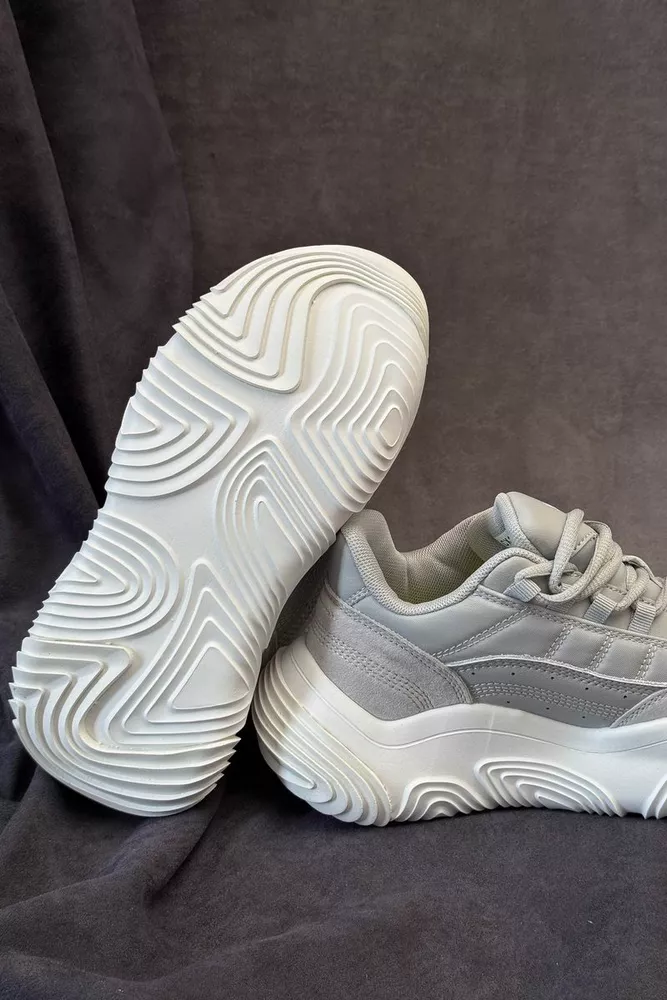 Купити Кросівки жіночі, колір сірий, 248RCX1250 оптом - Фото №5