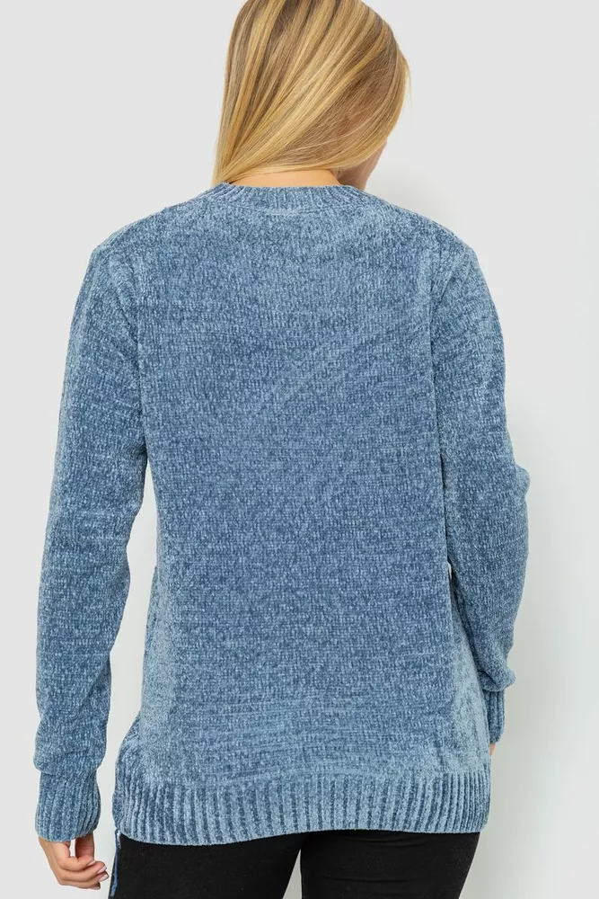 Купити Светр жіночий, колір джинс, 221R20PCS03 - Фото №5