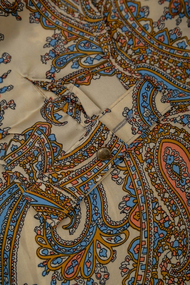 Купити Блуза   -уцінка, колір бежевий, 230R1122-10-U - Фото №6