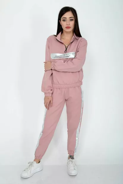 Спорт костюм женский, цвет розовый, 103R018
