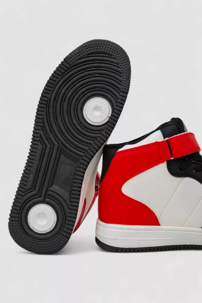 Купити Кросівки чоловічі зимові на хутрі  -уцінка, колір біло-червоний, 248RH1020-U-13 - Фото №7