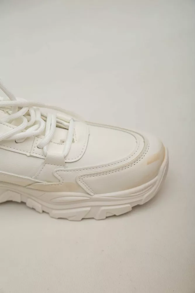 Купити Кросівки жіночі зимові на хутрі  -уцінка, колір білий, 248RDM06-U-1 - Фото №8