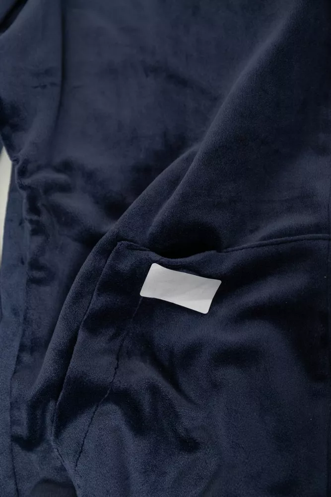 Купить Спортивный костюм женский велюровый  -уценка, цвет синий, 257R4119-U-2 - Фото №8