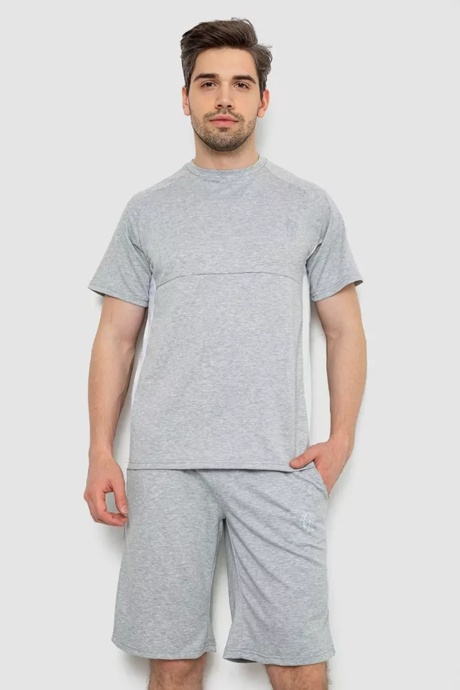 Купить Костюм мужской повседневный, цвет серый, 238R1570 - Фото №1