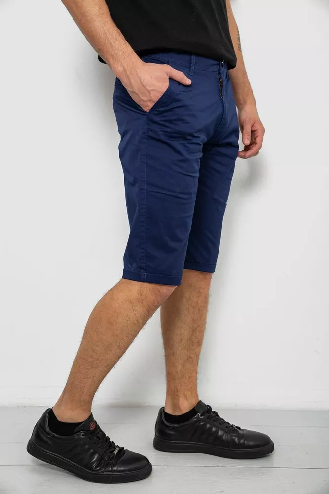 Купити Шорти чоловічі класичні, колір синій, 243RXK39-4-1 - Фото №3