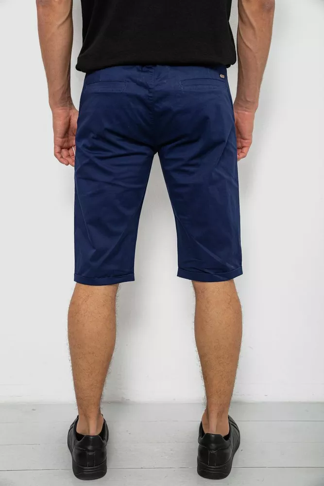 Купити Шорти чоловічі класичні, колір синій, 243RXK39-4-1 - Фото №4