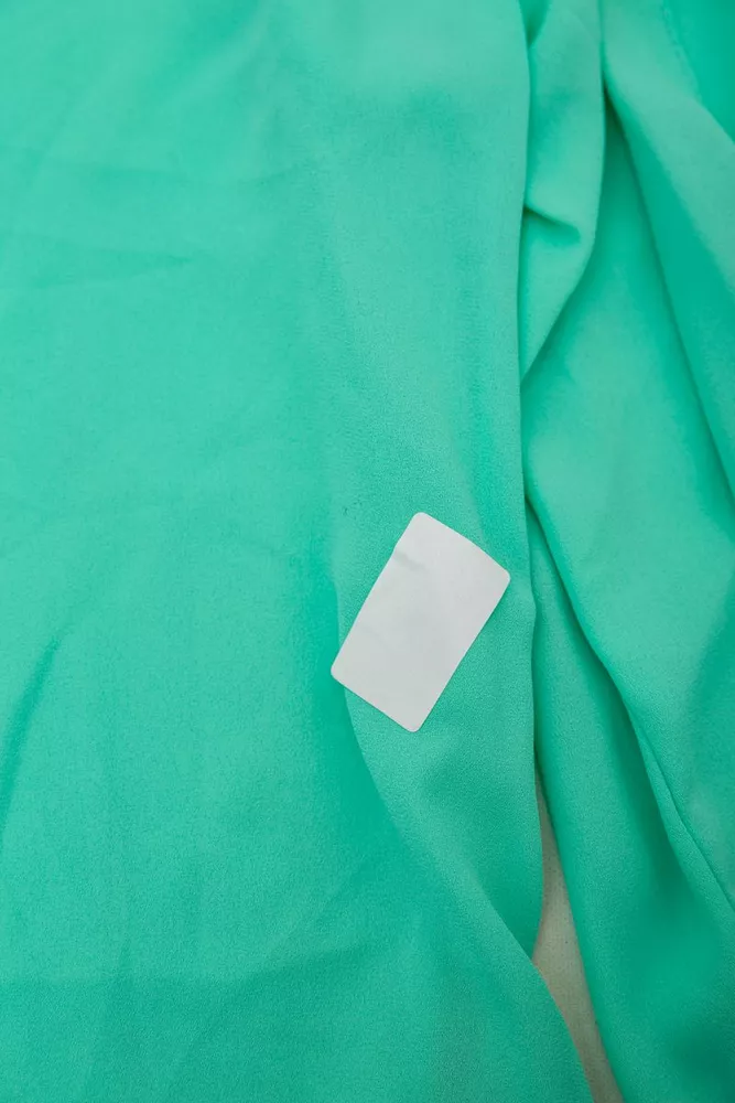 Купить Блуза однотонная  -уценка, цвет мятный, 230R1162-U-11 - Фото №6