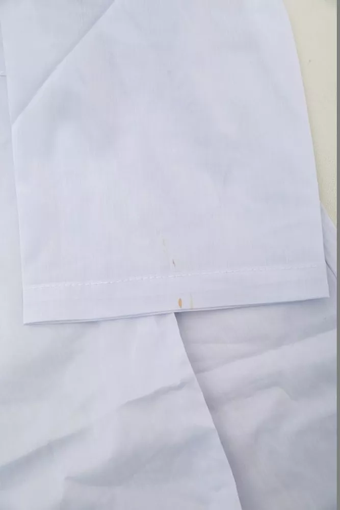 Купить Блуза однотонная  -уценка, цвет белый, 230RP-96-1-U-5 оптом - Фото №7