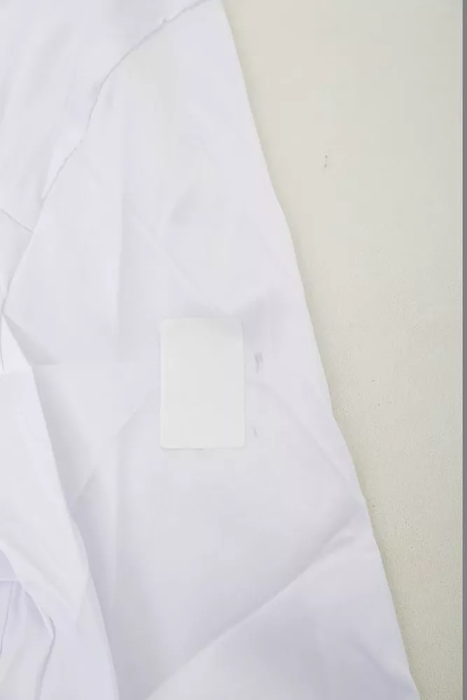 Купить Блуза однотонная  -уценка, цвет белый, 230RP-96-1-U-7 оптом - Фото №7